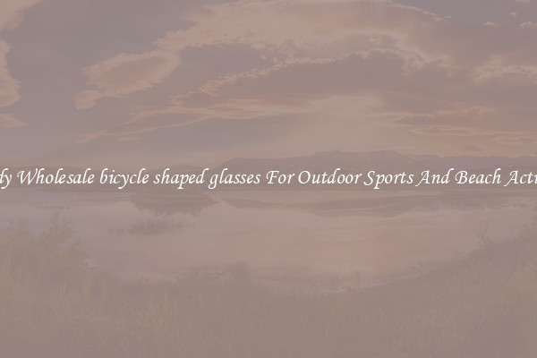 Trendy Wholesale bicycle shaped glasses For Outdoor Sports And Beach Activities