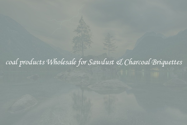  coal products Wholesale for Sawdust & Charcoal Briquettes 