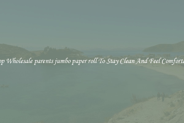 Shop Wholesale parents jumbo paper roll To Stay Clean And Feel Comfortable