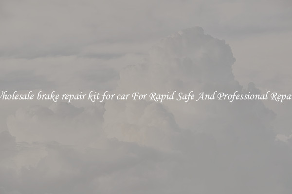 Wholesale brake repair kit for car For Rapid Safe And Professional Repairs